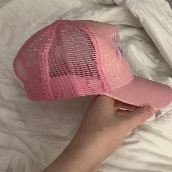 ‘Hollywood’ pink glitter trucker hat ✨ - Picture 6 of 7
